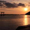 弁天島の夕日