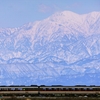 立山連峰＆キハ８５