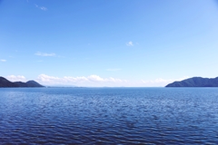 夏の奥琵琶湖