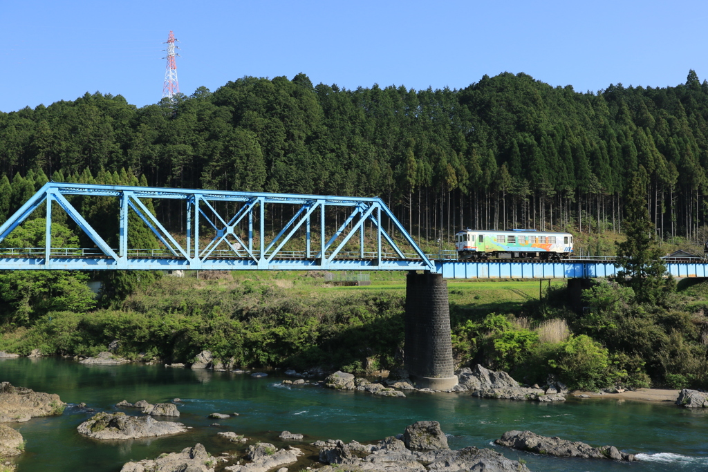 新緑と清流