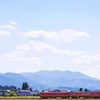 砺波平野を走る城端線