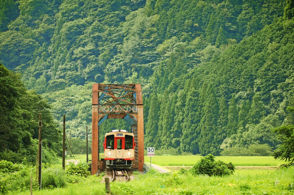 夏の奥美濃へ