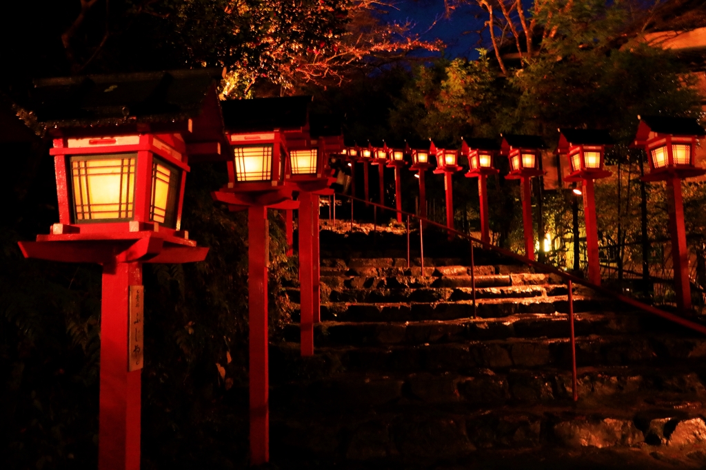 貴船神社 参道