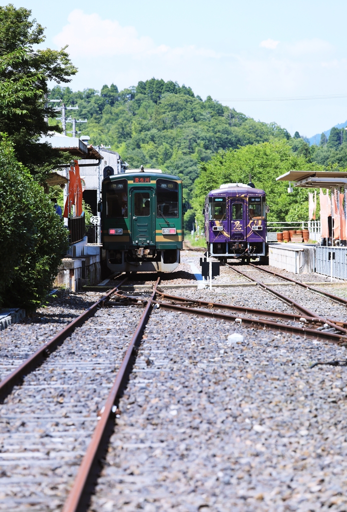 終着 信楽駅