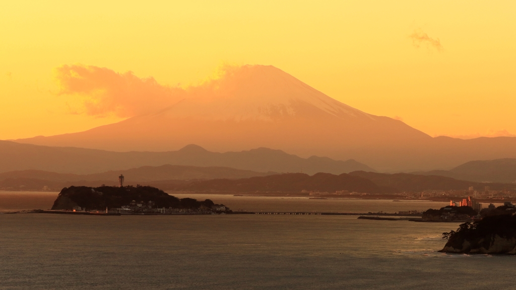 湘南 夕景