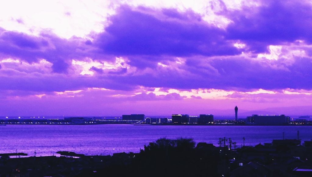 夕暮れのAir Port