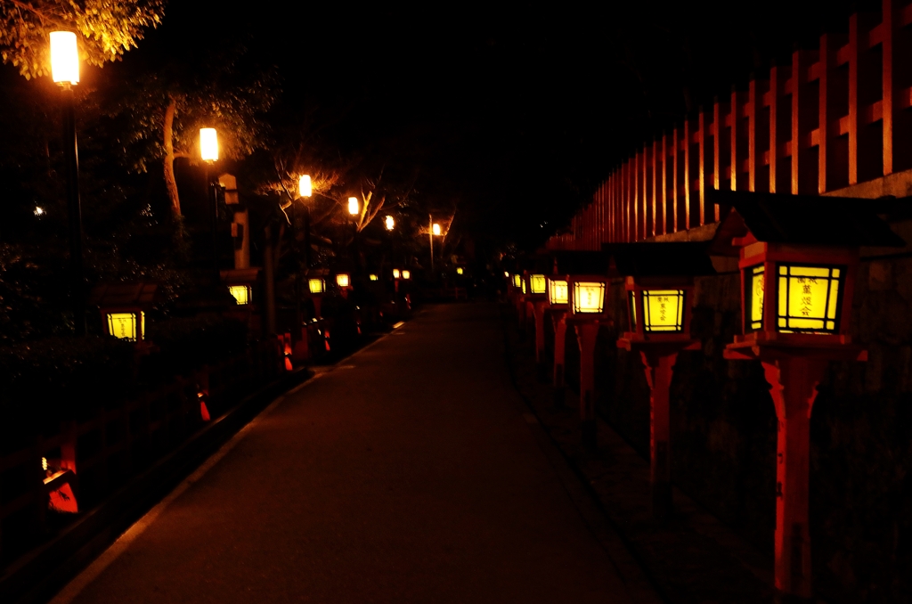 東山花灯路 八坂神社