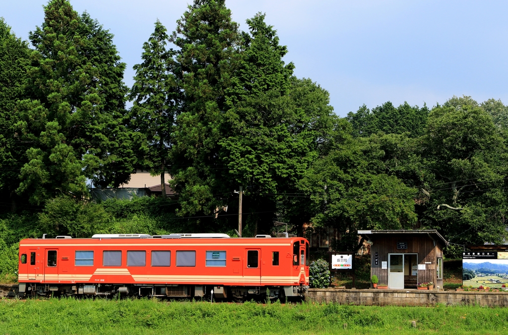 歳月が経った趣ある駅舎