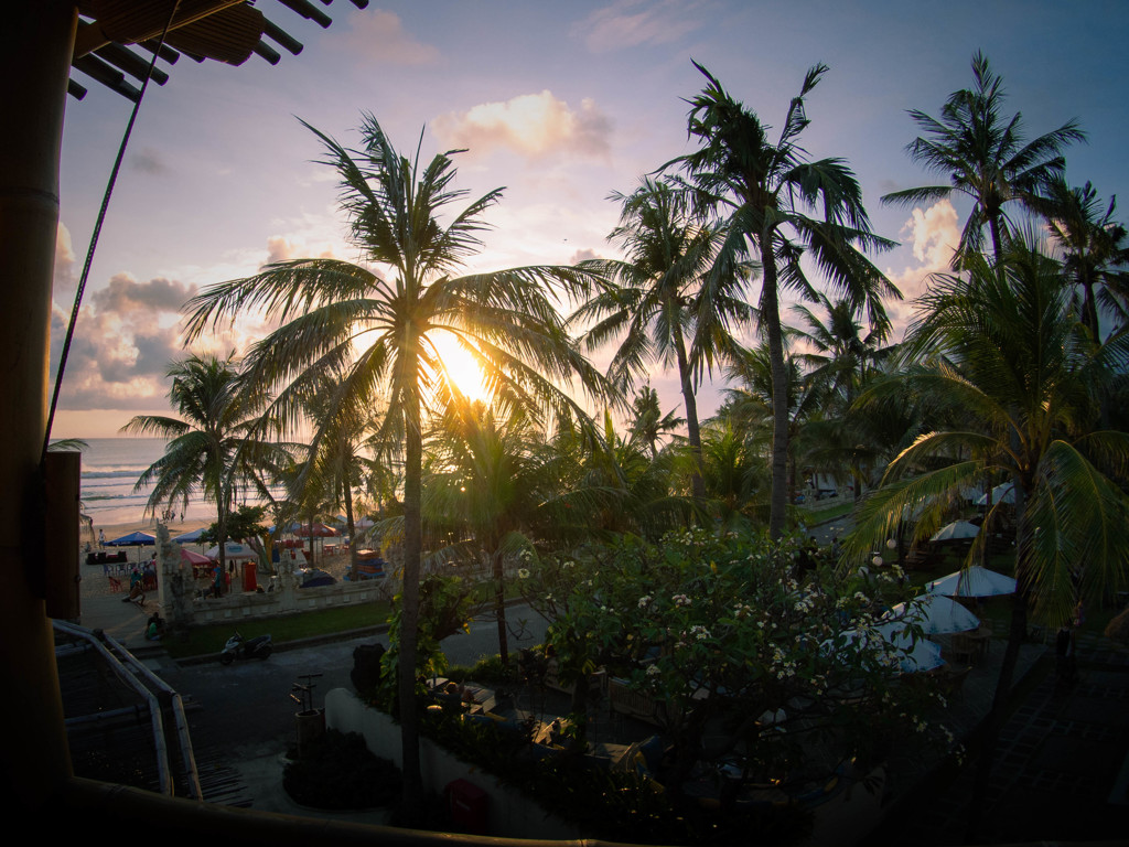 Sunset in Bali