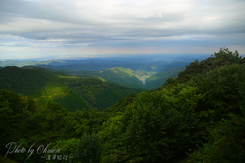 有間峠からの景色