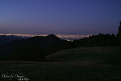 堂平山より夜景