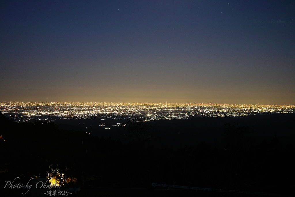 ときがわ町　夜景