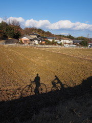 冬の自転車散歩