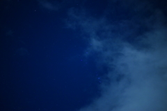 ベランダから手持ちで試し撮り