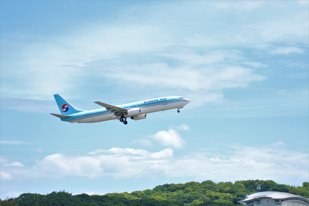空に向かって