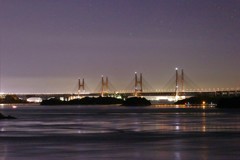 瀬戸大橋と星