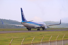 岡山空港　ANA