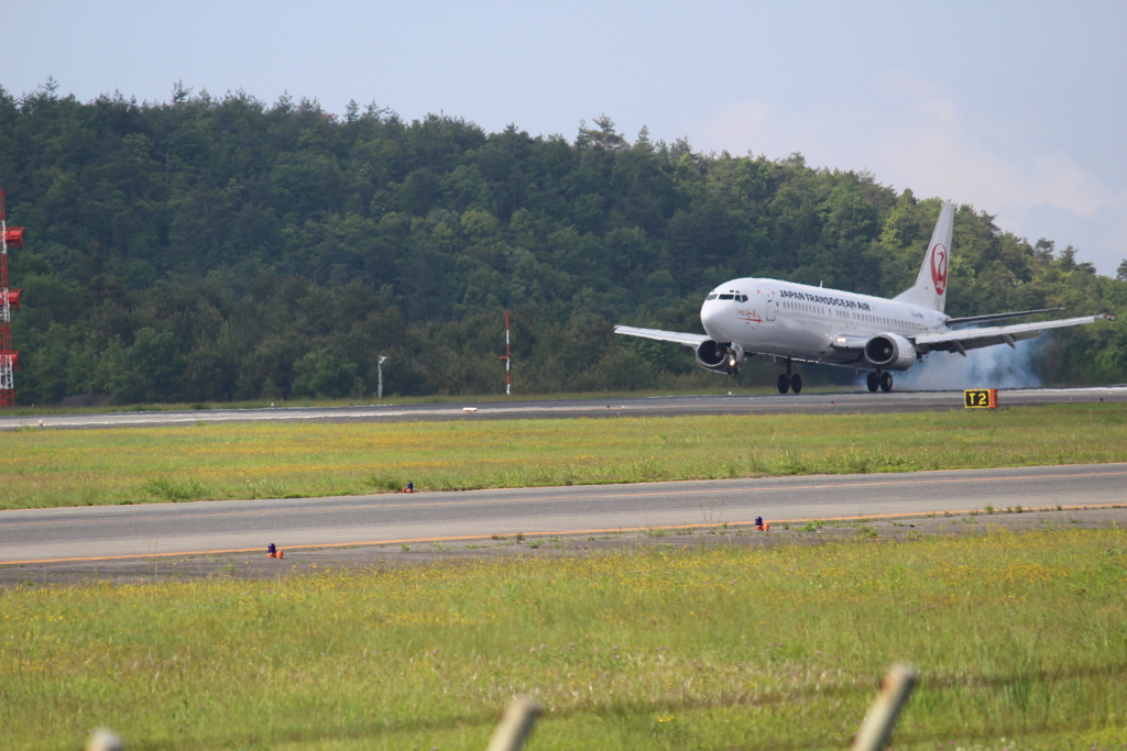 岡山空港　JTA