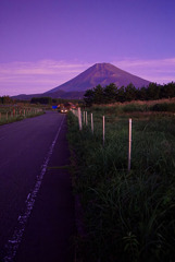 紫峰は筑波山なので紫富士