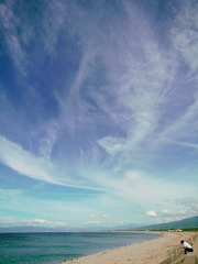 いじりすぎた秋の空