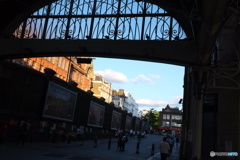 夕暮れのパディントン駅