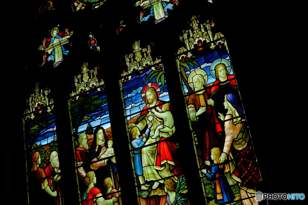 St.Ives の小さな教会にて