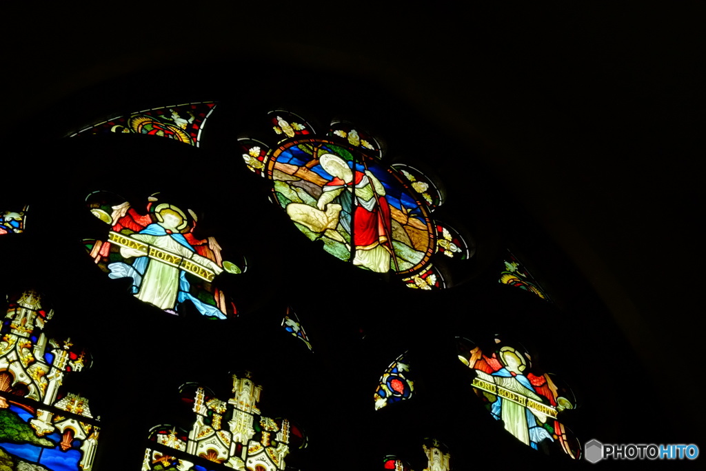 St.Ives の小さな教会にて