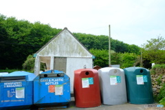 Minack Theatre / 駐車場にて