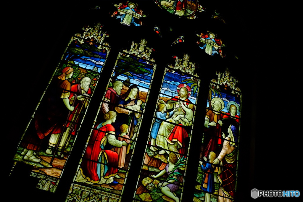 St.Ives の小さな教会にて