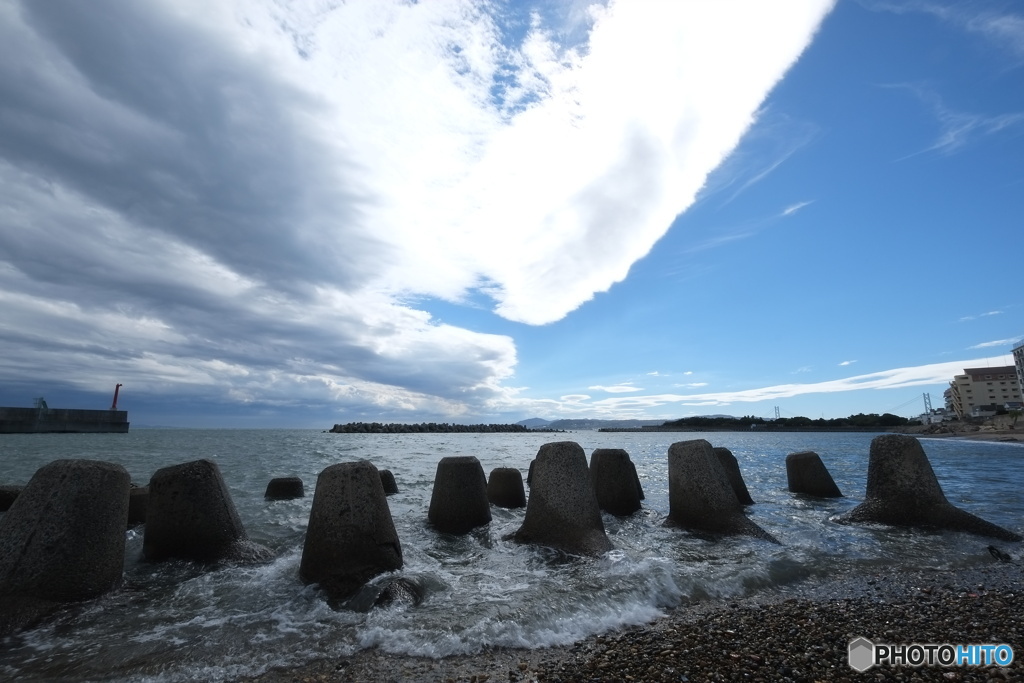 海の向こう