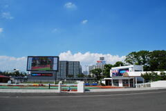 真夏の大井競馬場