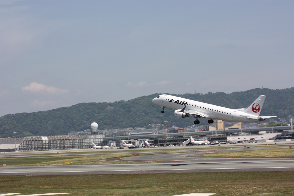 飛行機撮影@伊丹空港５