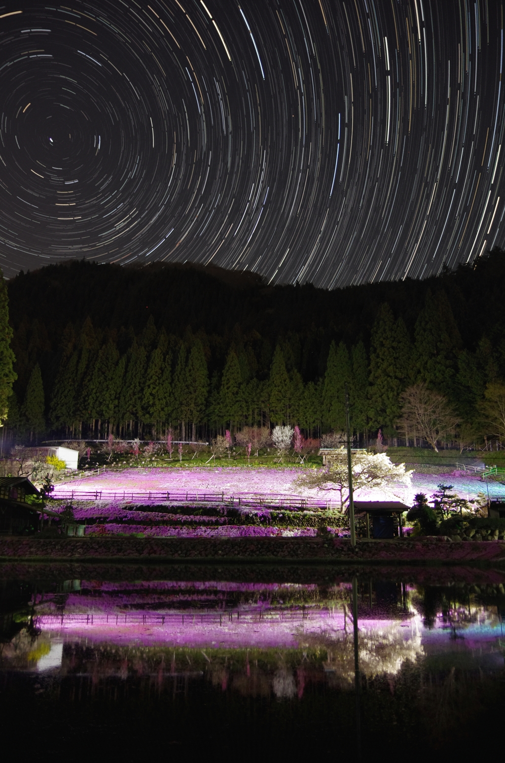 山里の夜