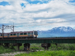 川遊びwith電車橋