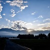 八海山の夜明け