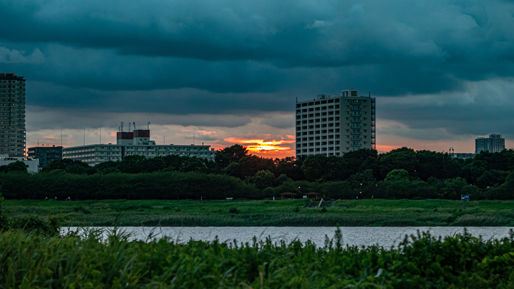 夕暮れダウンタウン①＾＾￥