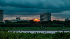 夕暮れダウンタウン①＾＾￥