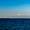 海からみた富士山＾＾