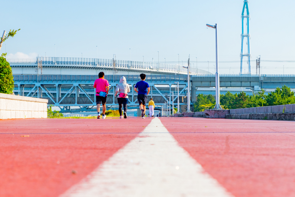 早朝マラソンコースの果て