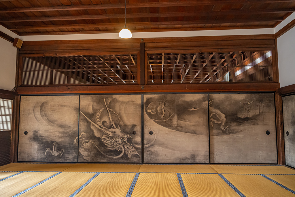 建仁寺方丈障壁画　雲龍図襖＾＾￥
