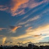 ９月の秋空の朝焼け③