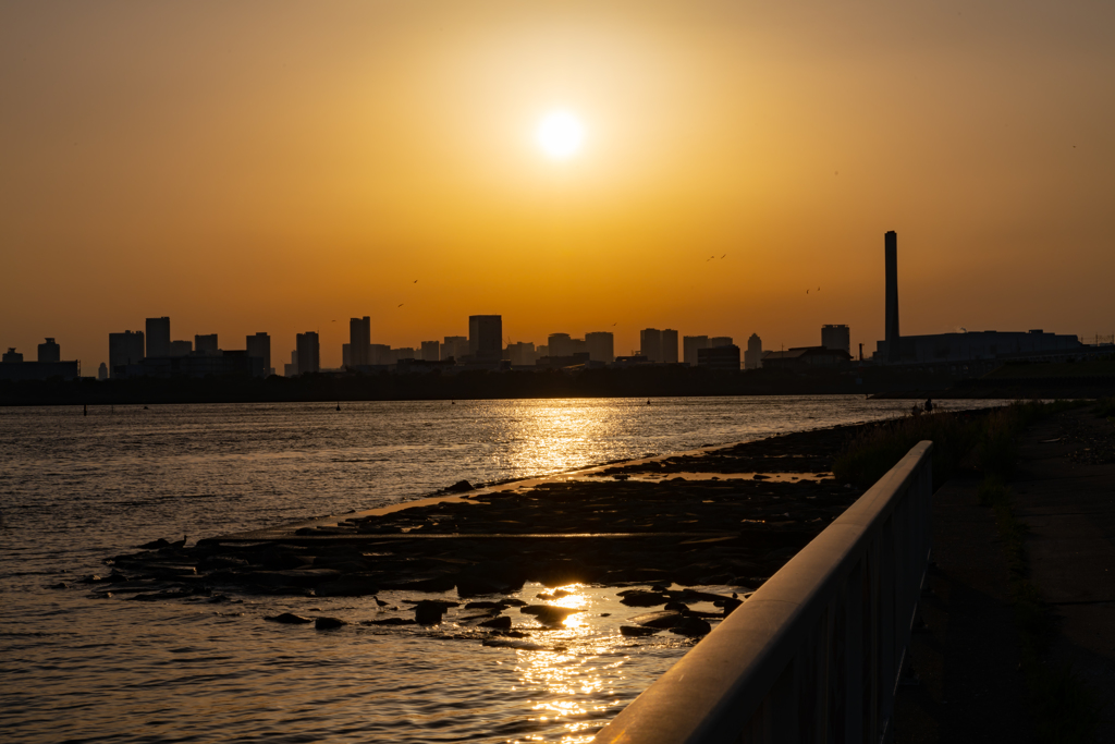 臨海公園 夕暮れのほんの少し前２