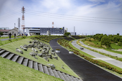 川沿いの憩いの場＾＾￥