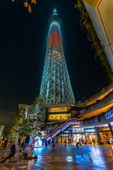 夜の東京スカイツリー③