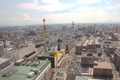 日中の新潟市内