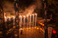 小さな村の夏祭り