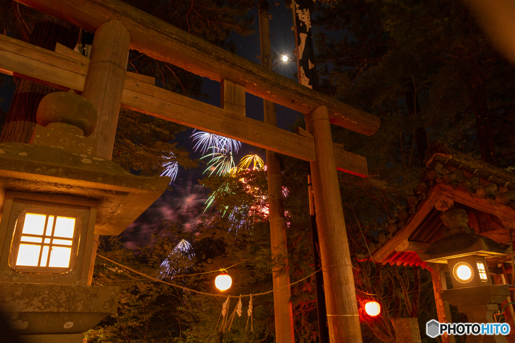 山間の里の夏祭り5