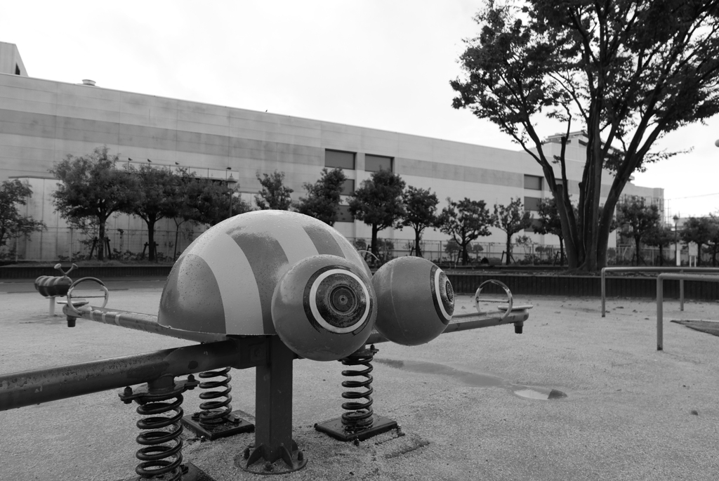 雨上がりの公園