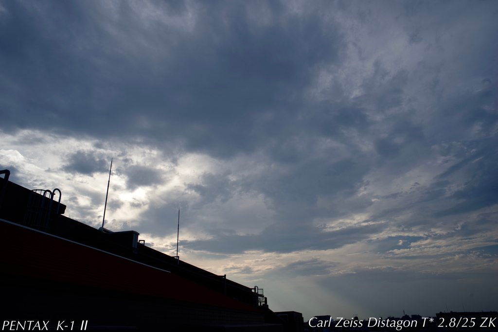 夕暮れまじか…