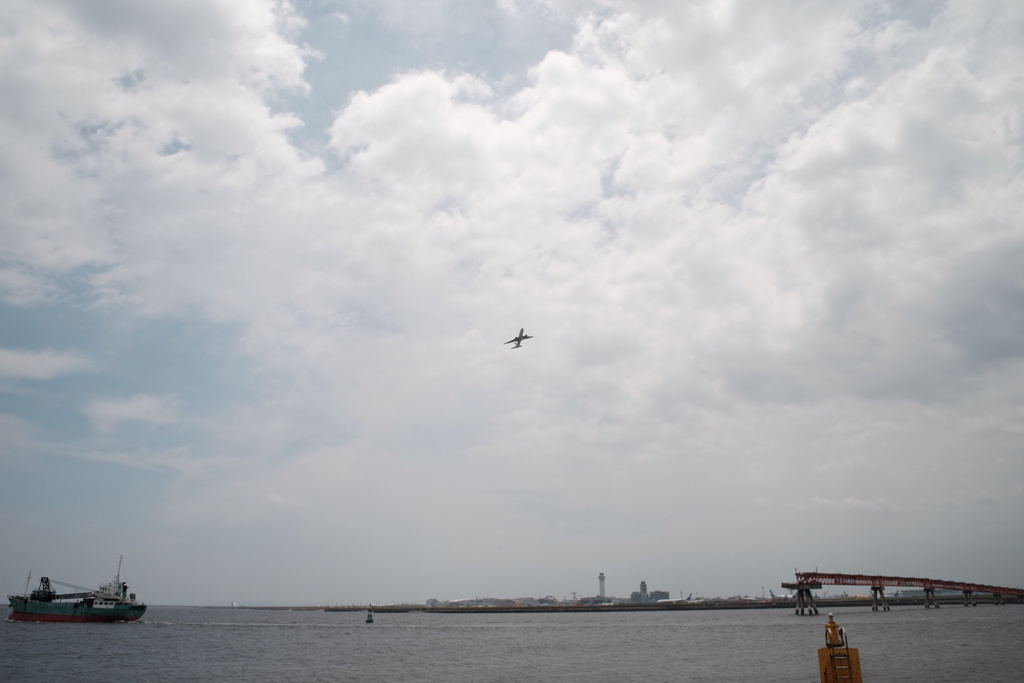 城南島にて